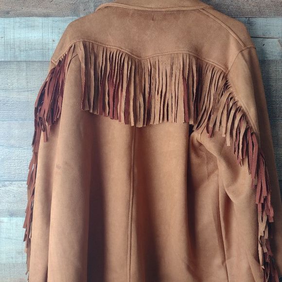 L and B Jacket with fringe nwt xl,2xl 3xl - Picture 6 of 6